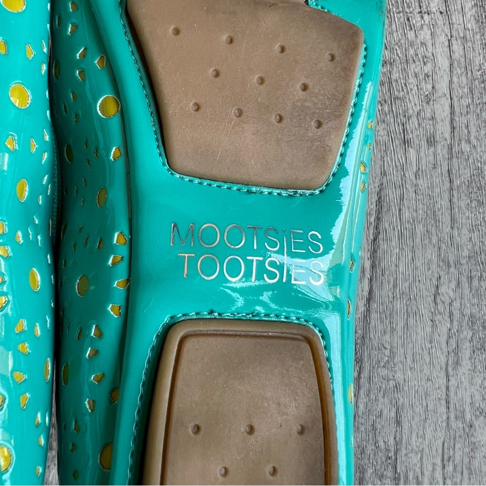 Mootsies Tootsies Women’s Moallenek Memory Foam Teal Flats Size 7M - Picture 6 of 9